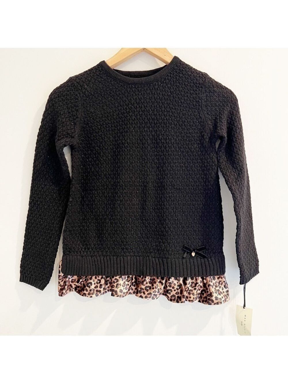 NWT Max Studio Girl Knit Sweater Shirt Tunic